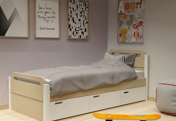 Κρεβάτι με συρτάρια σειράς Smile – από 910,00€